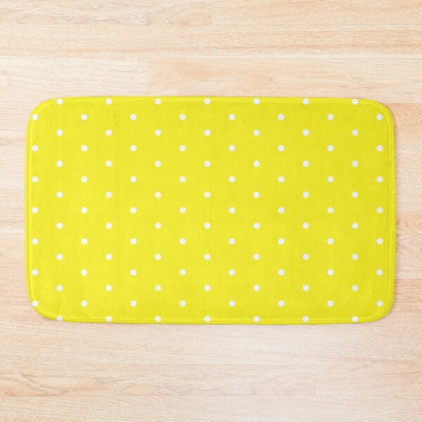 Item preview, white dot yellow background designed and sold by miaterinka.