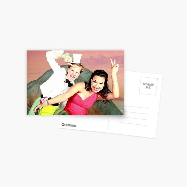 Santana and Brittany Postcard