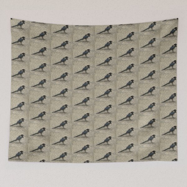 Item preview, Cute Tatty Magpie Photograph designed and sold by naturegallery.