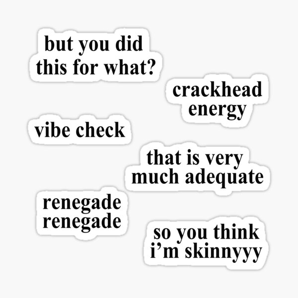Meme Set 4 Sticker