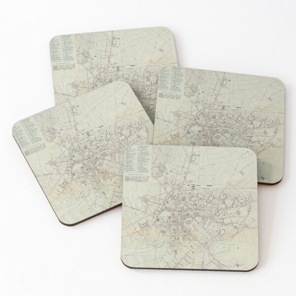Item preview, Vintage Map of Ljubljana Slovenia (1910) designed and sold by BravuraMedia.