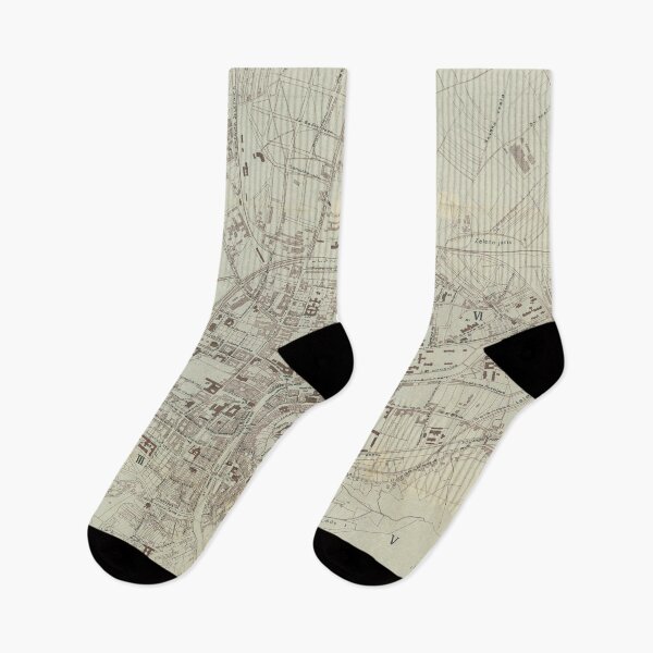 Item preview, Vintage Map of Ljubljana Slovenia (1910) designed and sold by BravuraMedia.