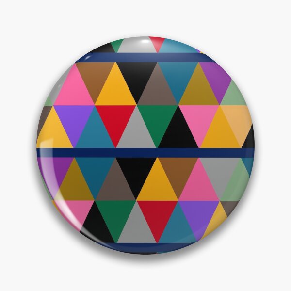 Item preview, Geometric Bright Multi Colour Pattern  designed and sold by OneThreeSix.