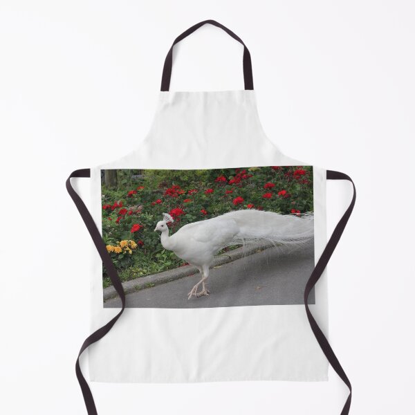 Item preview, White Peacock and flowers designed and sold by RichImage.