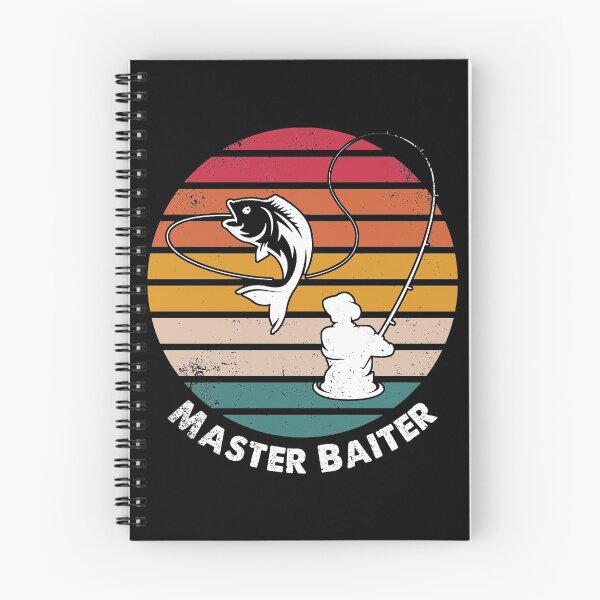 Item preview, Fishing Master Baiter with Vintage Sunset designed and sold by CoolSilhouettes.