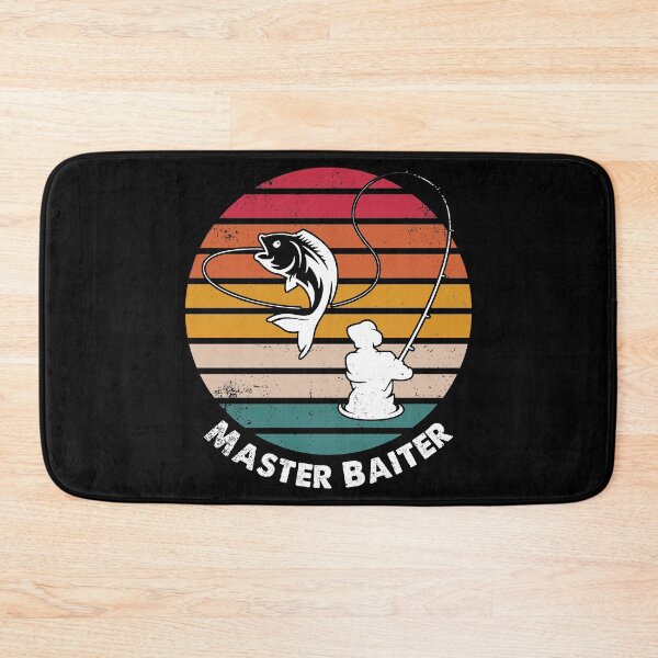 Item preview, Fishing Master Baiter with Vintage Sunset designed and sold by CoolSilhouettes.