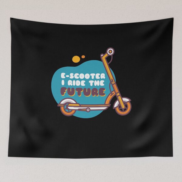 Item preview, EScooter I Ride The Future designed and sold by MooonTees.