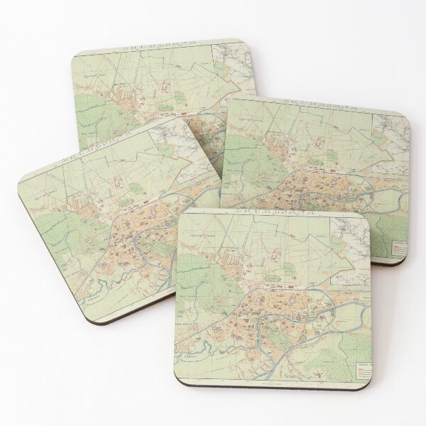Item preview, Vintage Ljubljana Slovenia Map (1924) designed and sold by BravuraMedia.