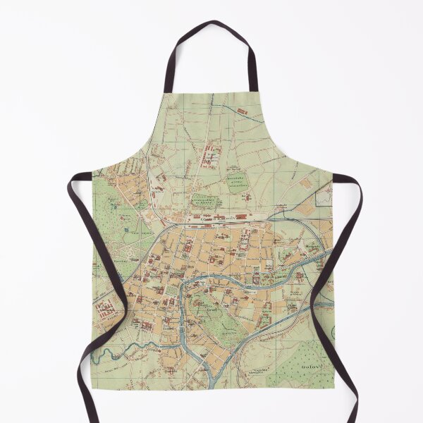 Item preview, Vintage Ljubljana Slovenia Map (1924) designed and sold by BravuraMedia.