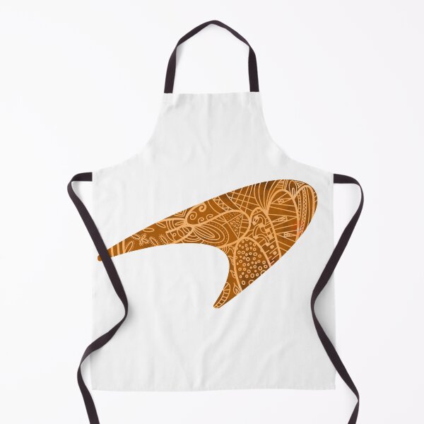 Item preview, Orange Zentangle Art Design - McLaren Logo - Backward Swoosh designed and sold by Black British  Designer - Photographer.