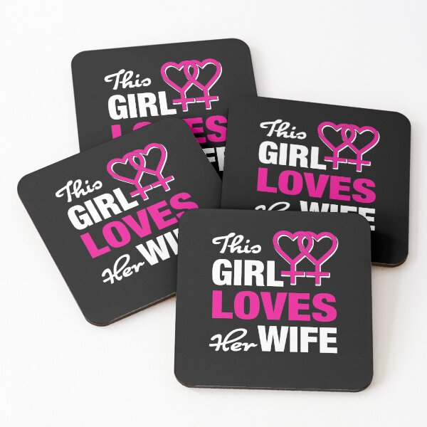 Item preview, This Girl Loves Her Wife designed and sold by ThommyBLN.