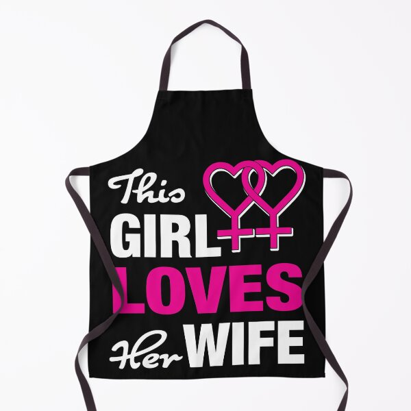 Item preview, This Girl Loves Her Wife designed and sold by ThommyBLN.