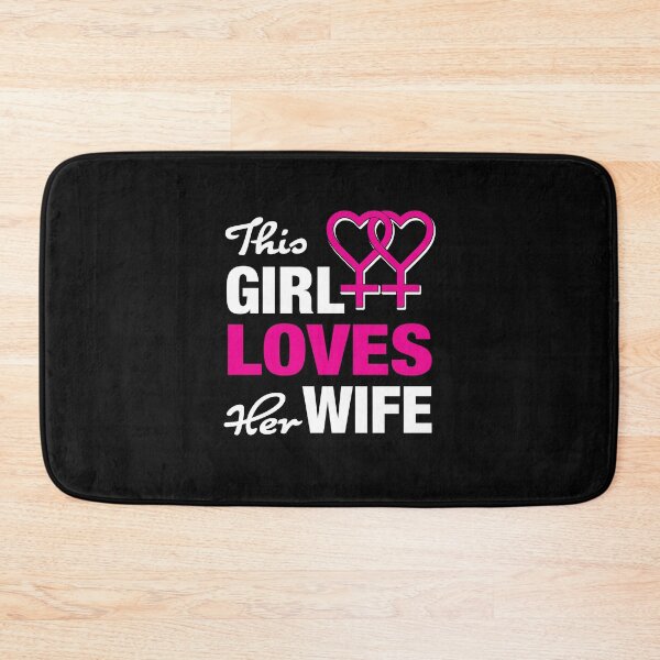 Item preview, This Girl Loves Her Wife designed and sold by ThommyBLN.