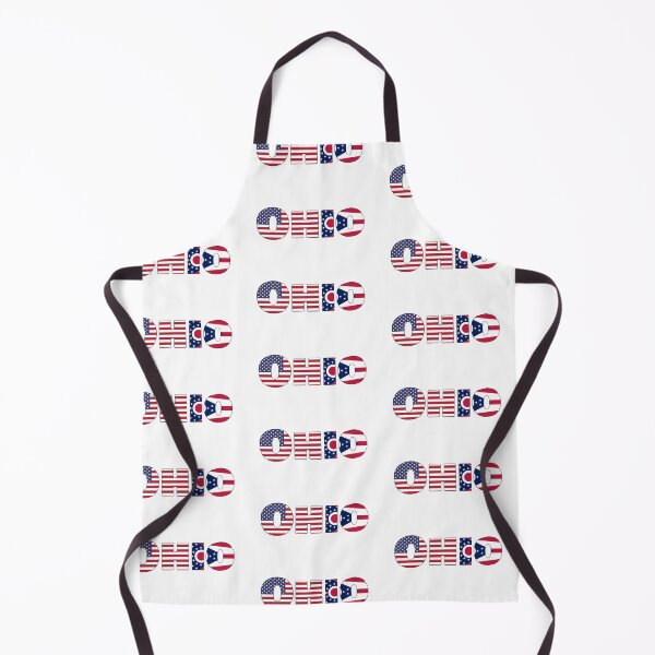 Item preview, Ohio State Flag/ American Flag designed and sold by ElevenGraphics.