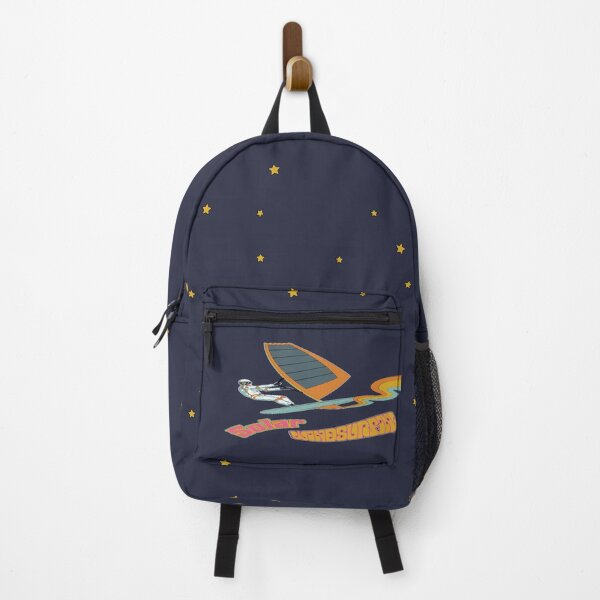 Solar WindSurfer Wind Surfer Astronaut Space Surfer Vintage Groovy Backpack