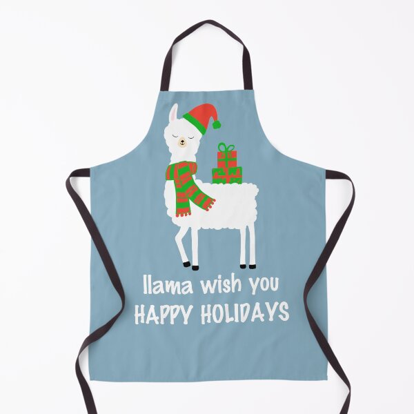 Item preview, Llama Christmas Happy Holidays designed and sold by SquishyInk.