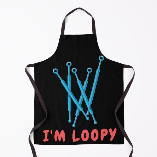 Item preview, IM LOOPY FUNNY Medical Laboratory Scientist Microbiology Inoculation Loop designed and sold by Hippiesole.