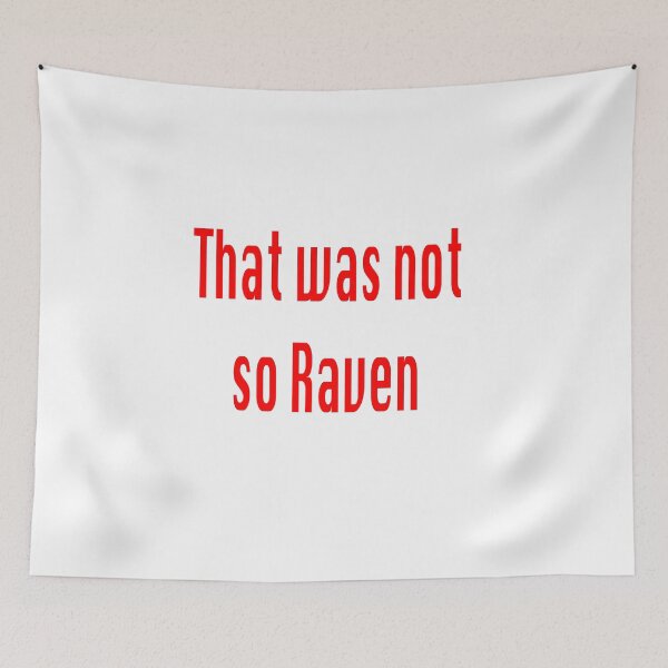 Item preview, Not so Raven designed and sold by mollzfahdays.