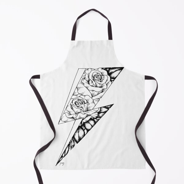 Item preview, Floral Lightning Bolt (Ziggy Stardust Tribute) designed and sold by Akbaly.