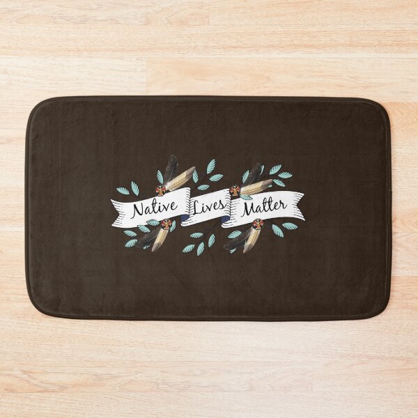 Item preview, Native Lives Matter / Indigenous / First Nations / Native American / Banner designed and sold by artenvironments.