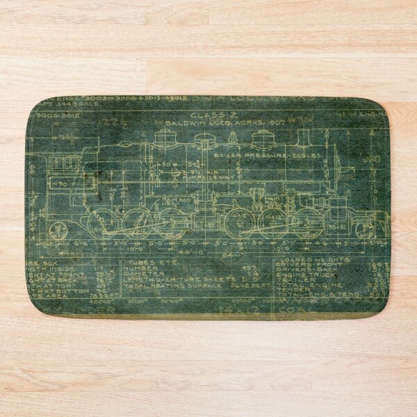 Item preview, Locomotive blueprints 1 designed and sold by kimopix.