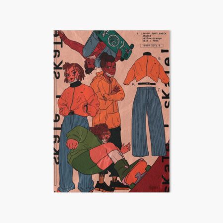 sk8 buddies - Suki, Sokka Art Board Print