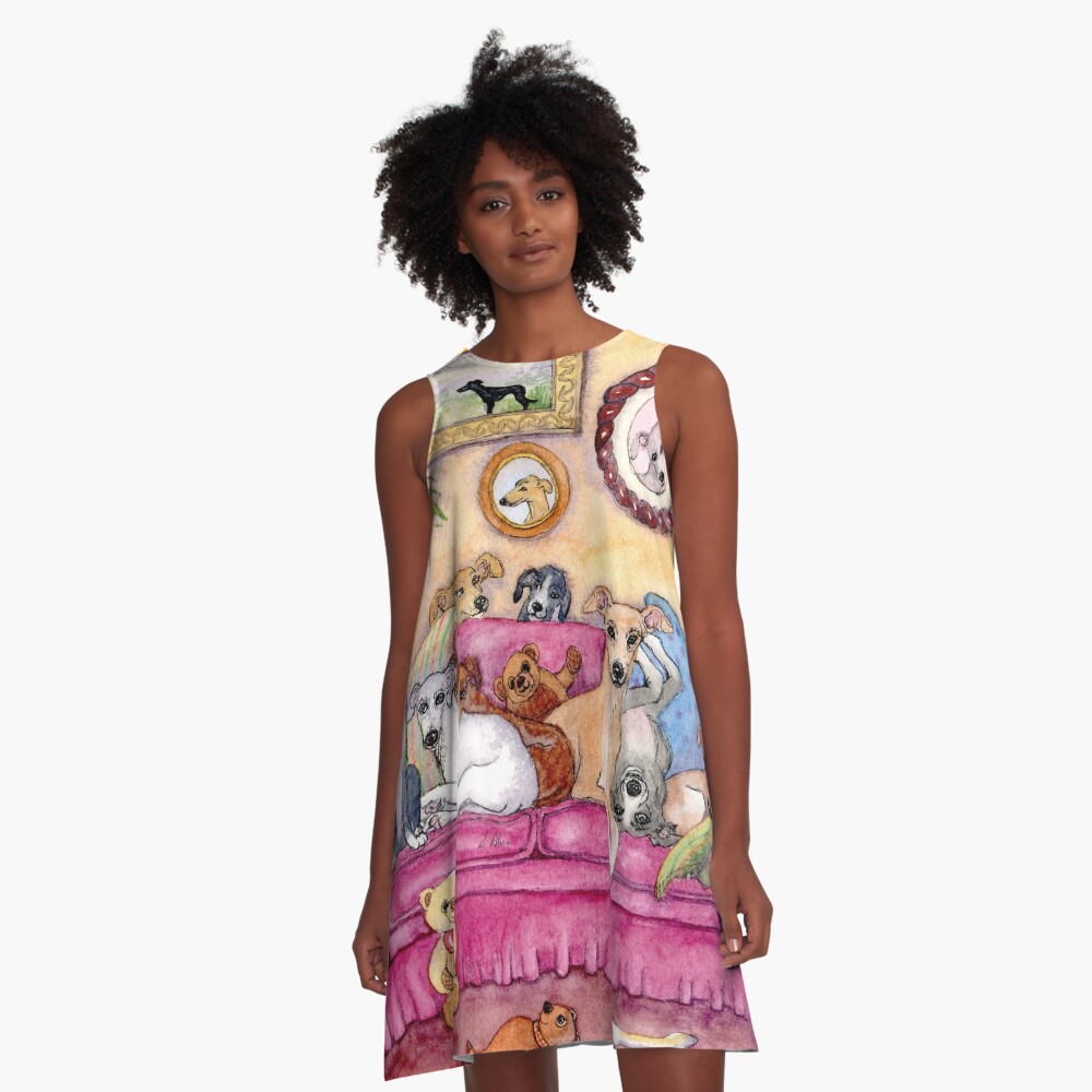 Item preview, A-Line Dress designed and sold by SusanAlisonArt.