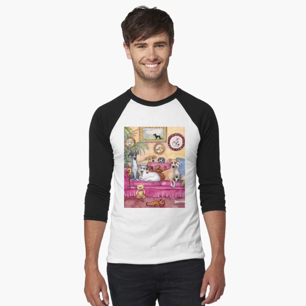 Item preview, Baseball ¾ Sleeve T-Shirt designed and sold by SusanAlisonArt.