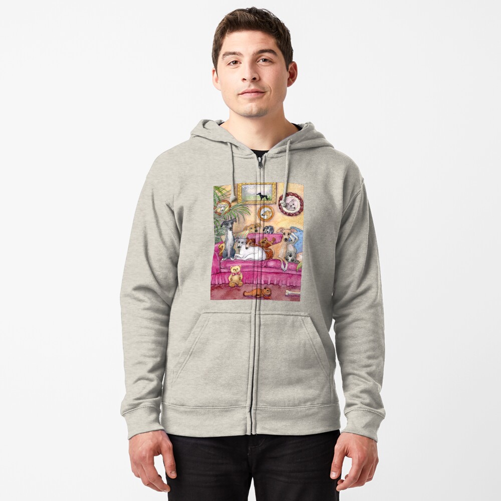 Item preview, Zipped Hoodie designed and sold by SusanAlisonArt.