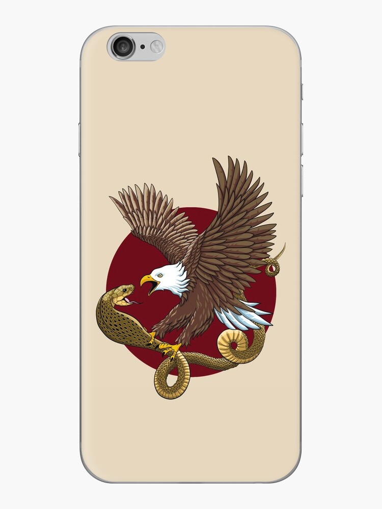 Vinilo para iPhone «Águila vs serpiente» de TMBTM | Redbubble