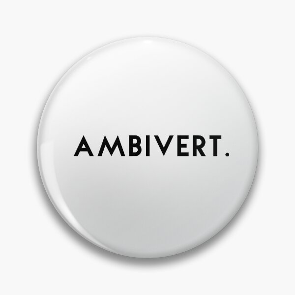 Item preview, ambivert in black designed and sold by lntuitiveDesign.
