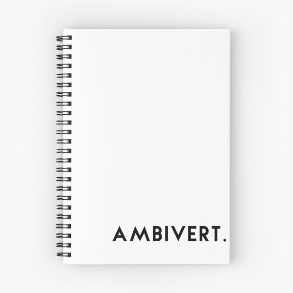 Item preview, ambivert in black designed and sold by lntuitiveDesign.