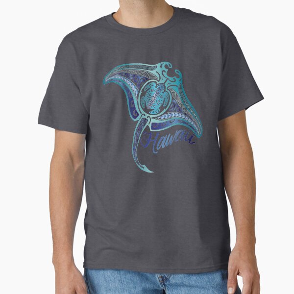 Artikel-Vorschau von Retro hawaiianischer Stammes-Manta Ray, designt und verkauft von sunnthreads.