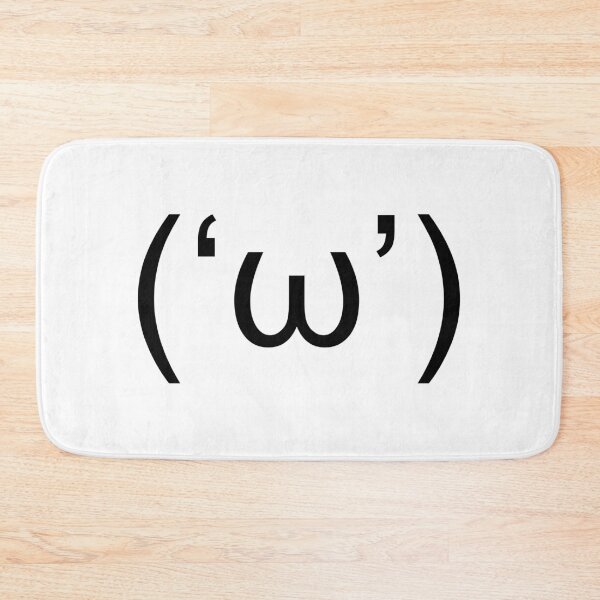 Item preview, (‘ω’) Cat Face designed and sold by CCCDesign.