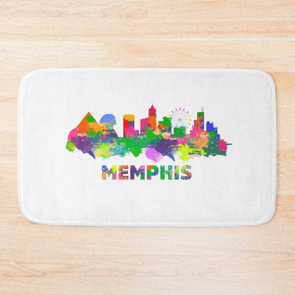Item preview, Memphis Tennessee Skyline Watercolor designed and sold by tredhayes12.