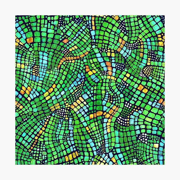 Item preview, Abstract Lizard Skin designed and sold by creativinchi.