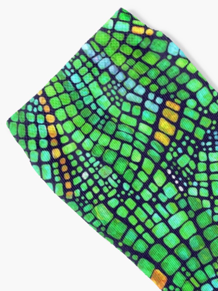 Alternate view of Abstract Lizard Skin Socks