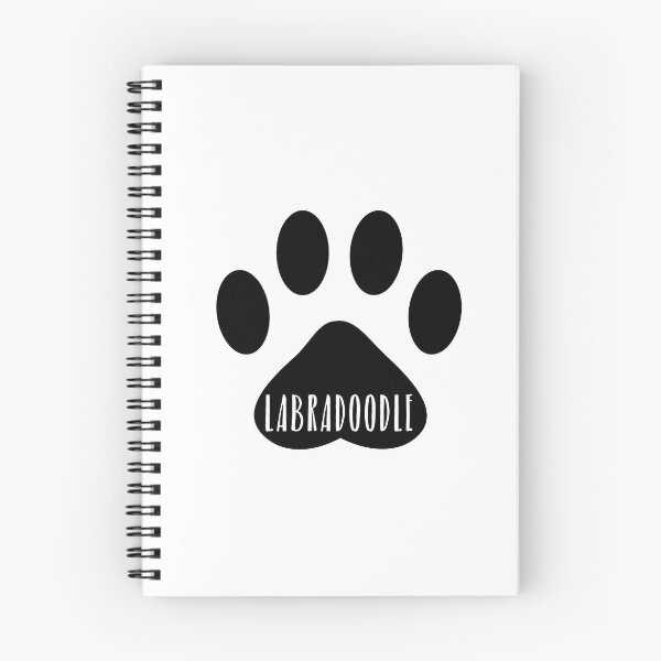 Artikelvorschau, Labradoodle Paw Print Seal entworfen und verkauft von chanzds.