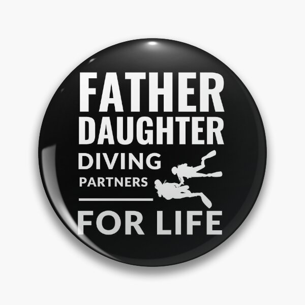 Item preview, Father Daughter Diving Partners For Life - Scuba Diver Girl/Dad designed and sold by m95sim.