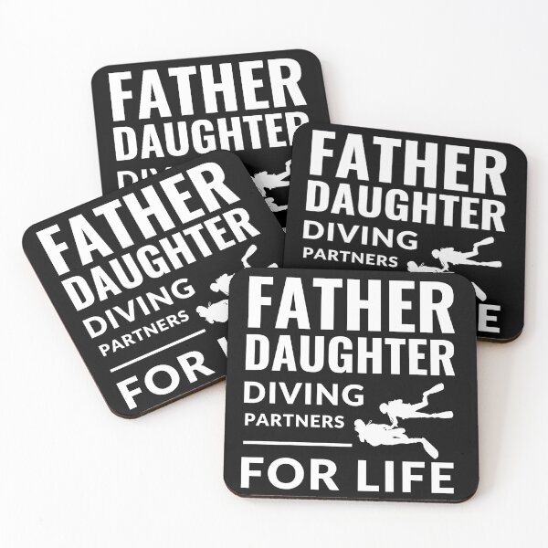 Artikelvorschau, Vater Tochter Tauchpartner fürs Leben - Scuba Diver Girl / Dad entworfen und verkauft von m95sim.