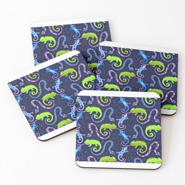 Item preview, Reptile Friends - Chameleons, Geckos and Snakes designed and sold by creativinchi.