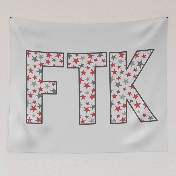 Item preview, FTK For The Kids with Stars Red  designed and sold by carwalker13.