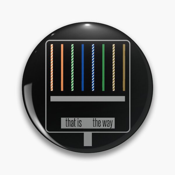 Item preview, RJ45 Ethernet Wiring Color Guide. That is the way! designed and sold by BillNaz.