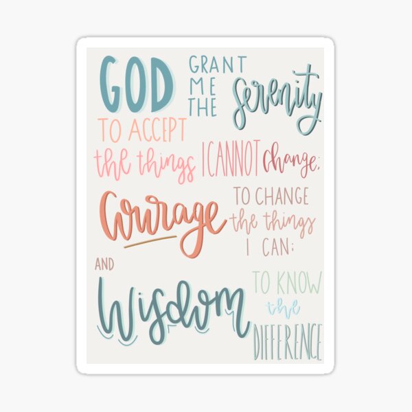 Item preview, serenity prayer  designed and sold by sarahlynndesign.