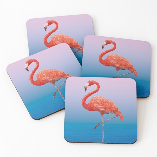 Item preview, Flamingo Low Poly designed and sold by Sara Padilla.