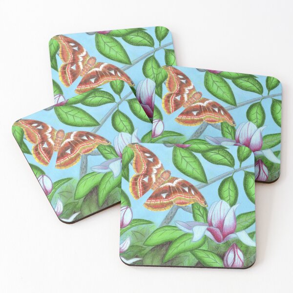 Item preview, Moth and Magnolia designed and sold by KellieJoanArt.