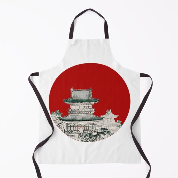 Item preview, Japanese Flag - Japanese Architecture designed and sold by weavernap.