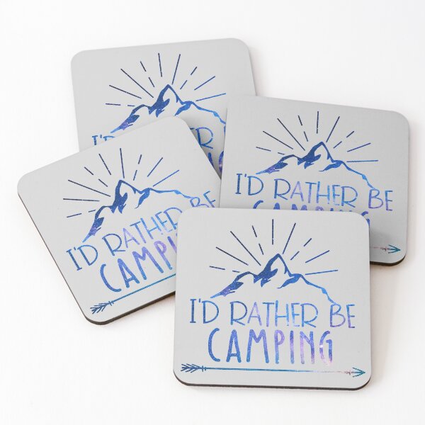 Item preview, I’d Rather Be Camping designed and sold by WildernessGear.
