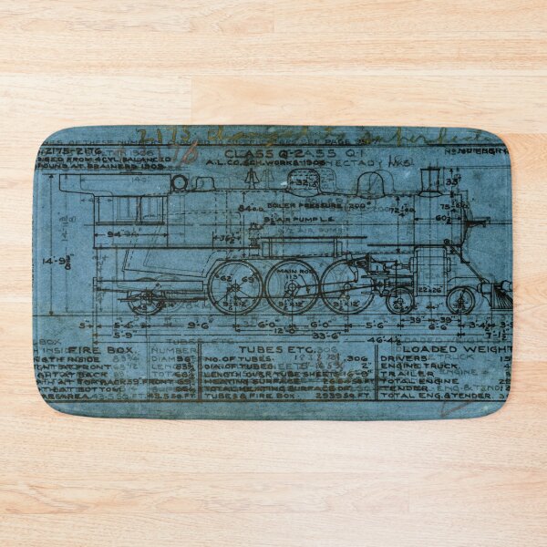 Item preview, Locomotive blueprints 6 designed and sold by kimopix.