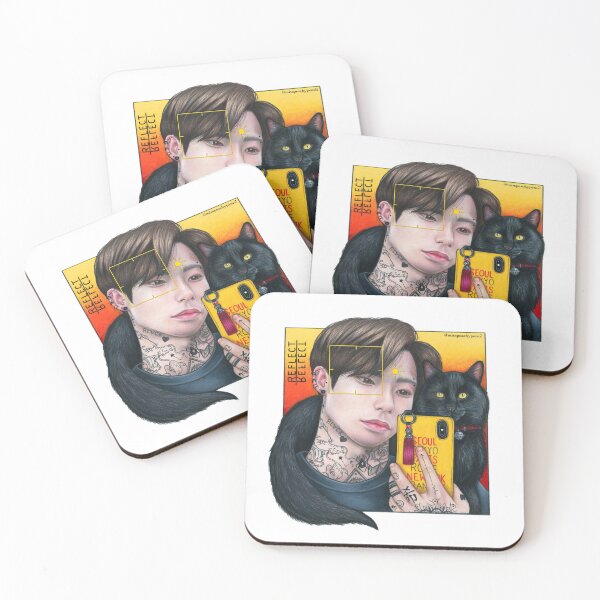 Item preview, Black Cat and Tattooed Boy designed and sold by PeachyPencil.